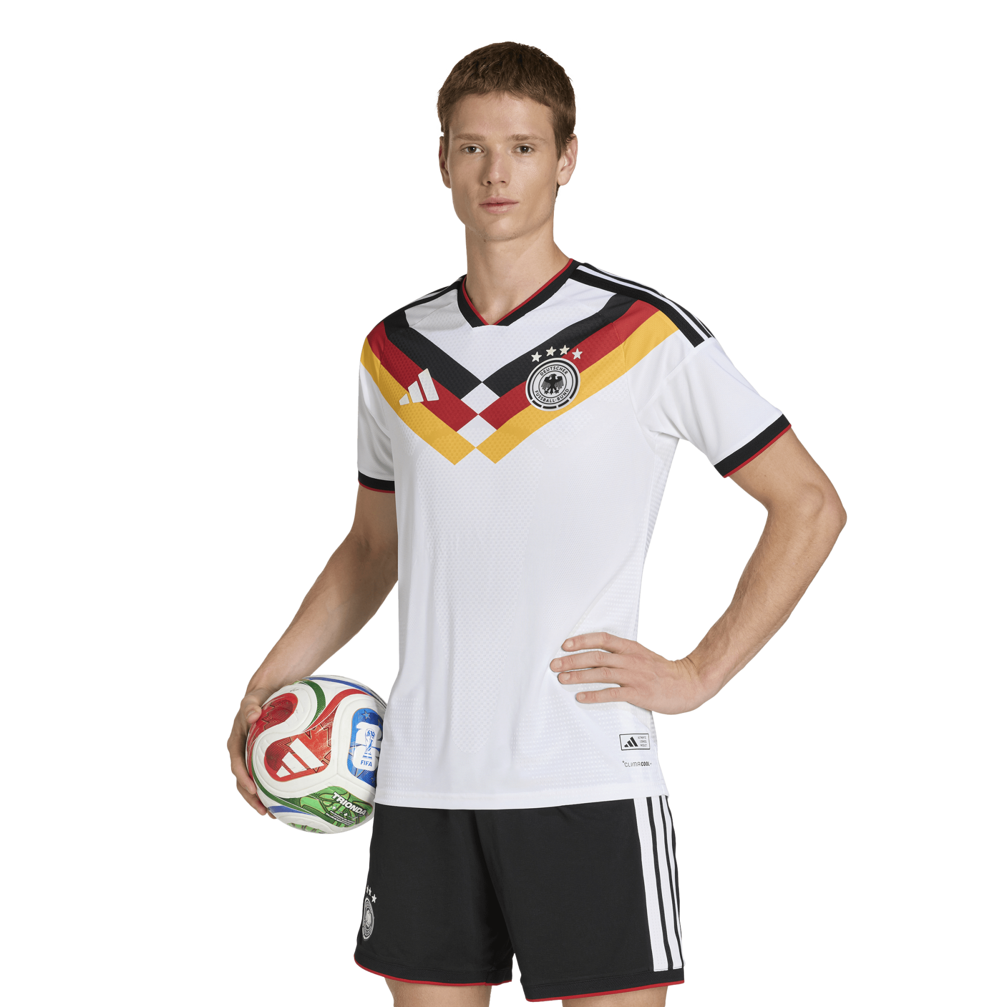 Adidas Germany 26 Home Authentic Jersey - JN2066