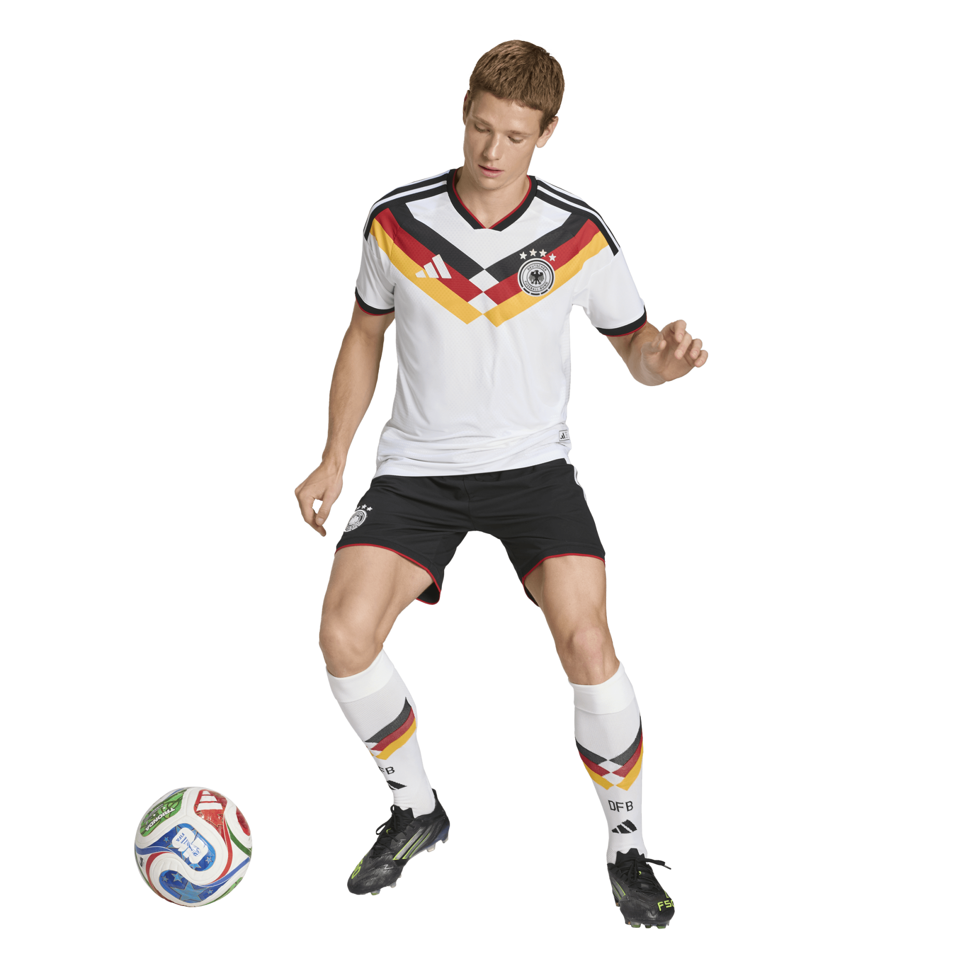 Adidas Germany 26 Home Authentic Jersey - JN2066