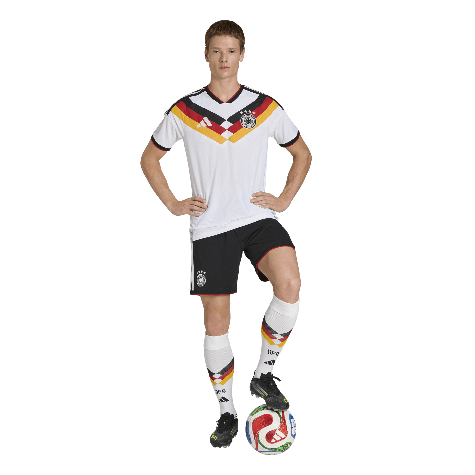 Adidas Germany 26 Home Authentic Jersey - JN2066