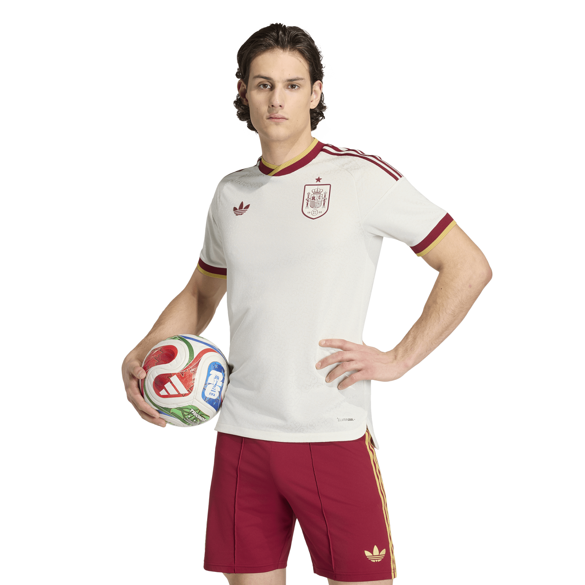 Adidas Spain 2026 Authentic Away Jersey - JN4392