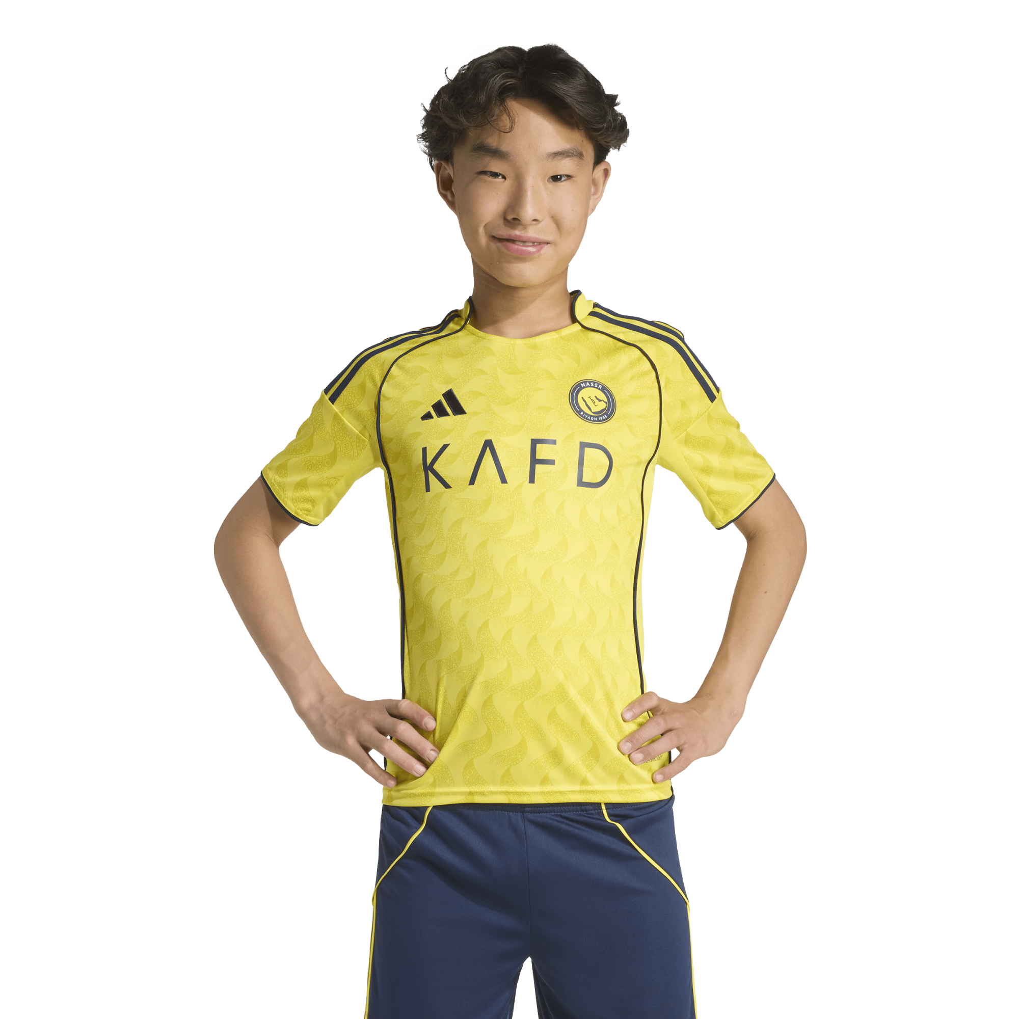 Adidas Al Nassr FC 25/26 Home Replica Kid's Jersey - JN7981