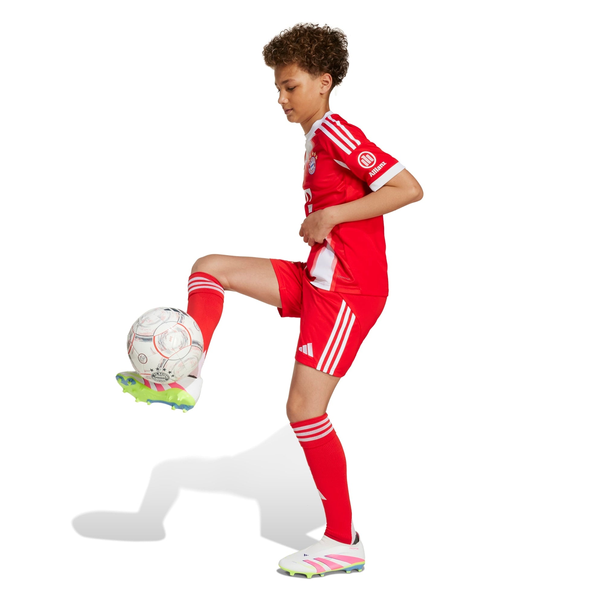 Adidas FC Bayern Munich 25/26 Youth Home Jersey - JN8525