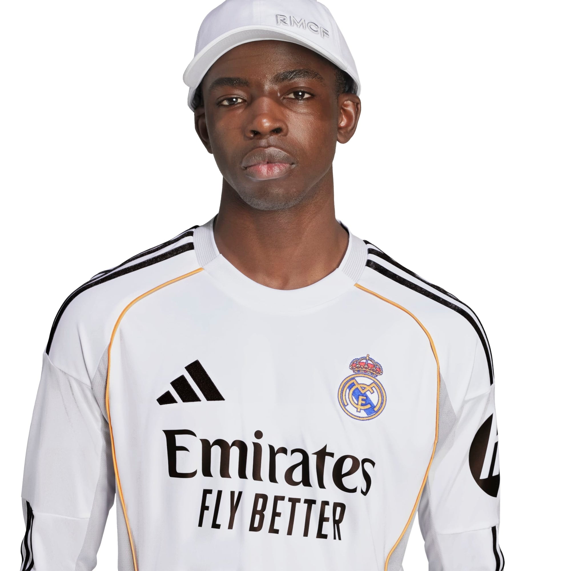 Adidas Real Madrid 25/26 L/S Home Jersey - JN8884