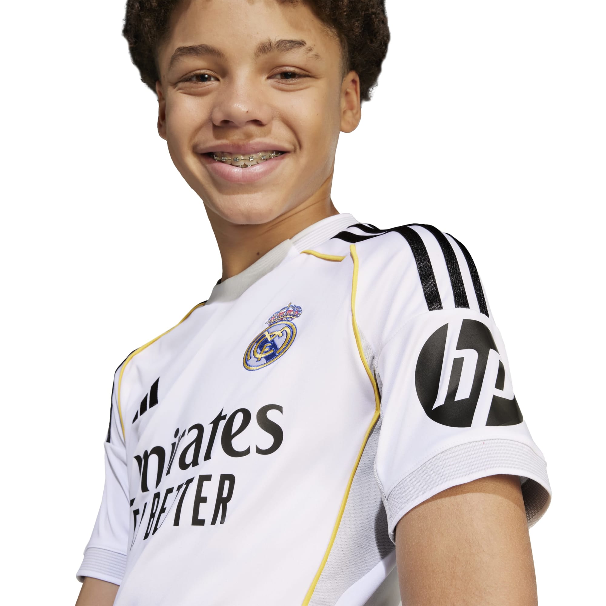 Adidas Real Madrid Youth Home Jersey 25/26 - JN8887