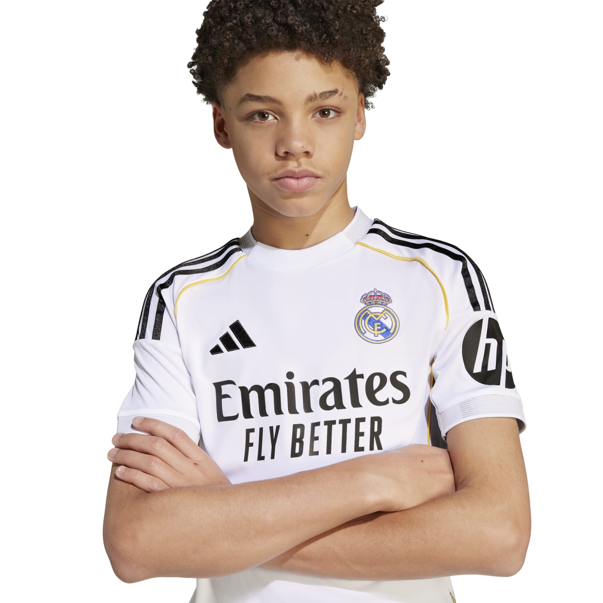 Adidas Real Madrid Youth Home Jersey 25/26 - JN8887