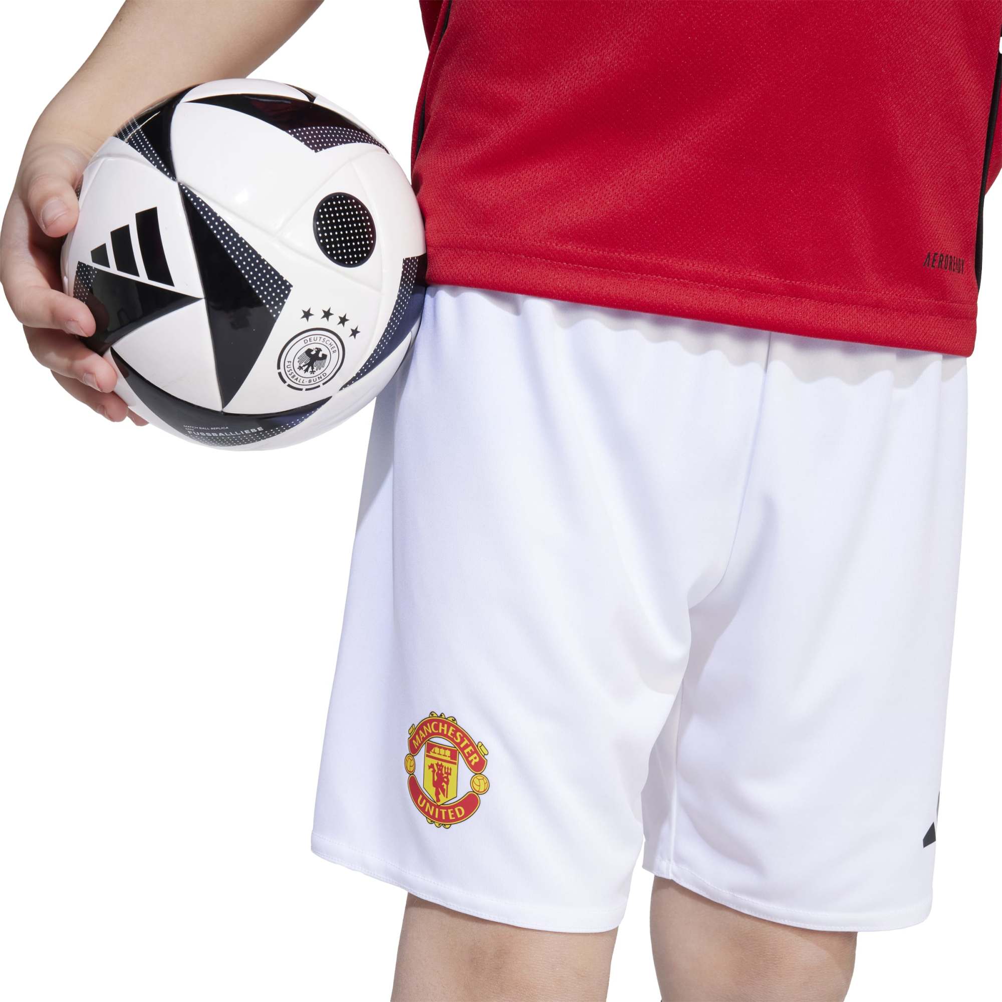Adidas Manchester United Home Mini Kit 25/26 - JP3019