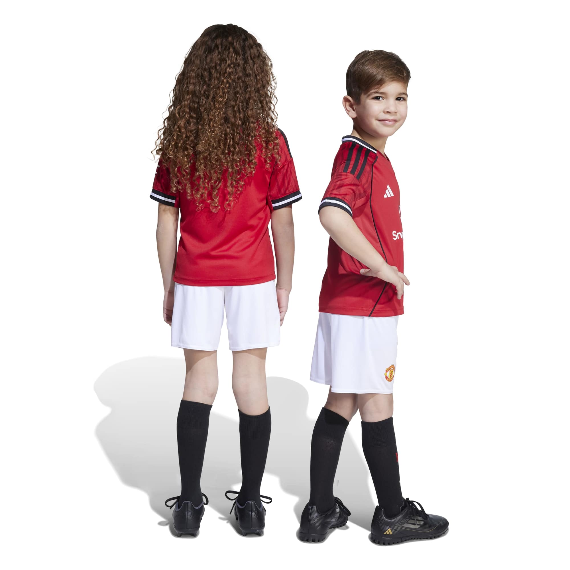 Adidas Manchester United Home Mini Kit 25/26 - JP3019