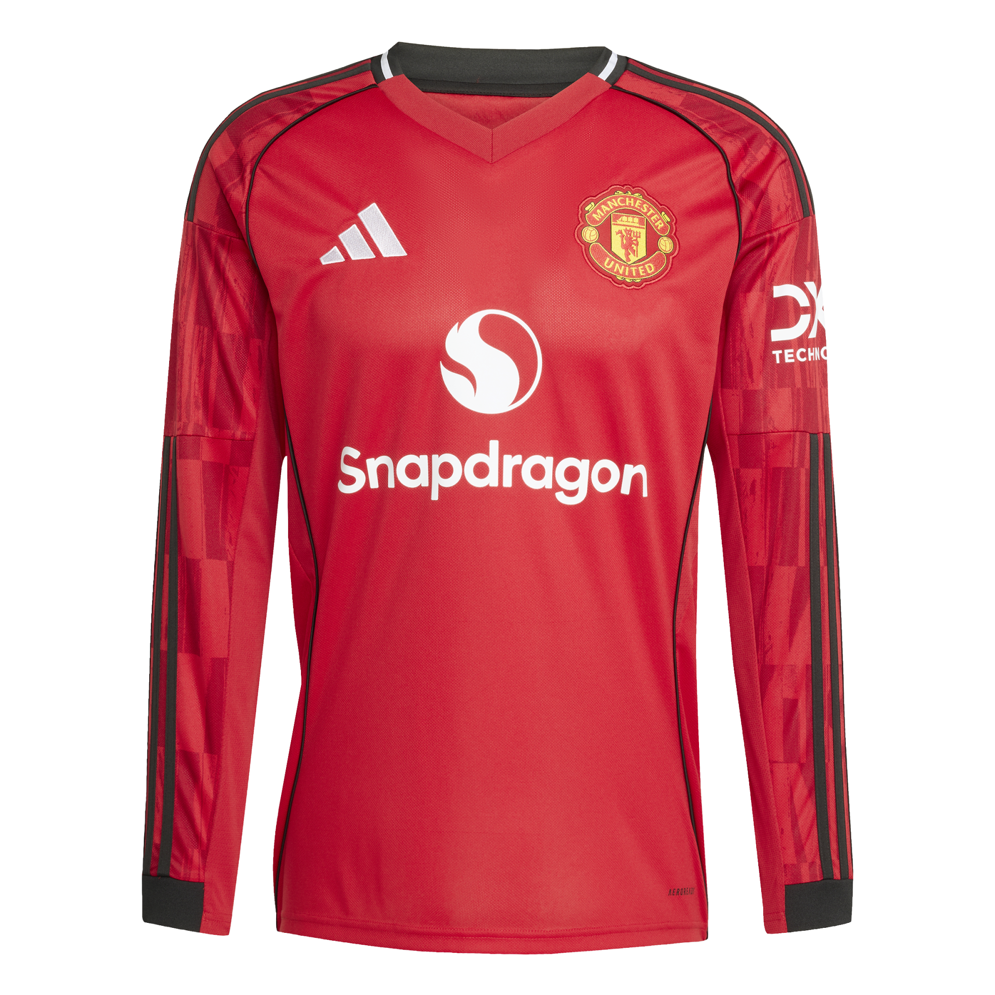 Adidas Manchester United Home L/S Jersey 25/26 - JP3037