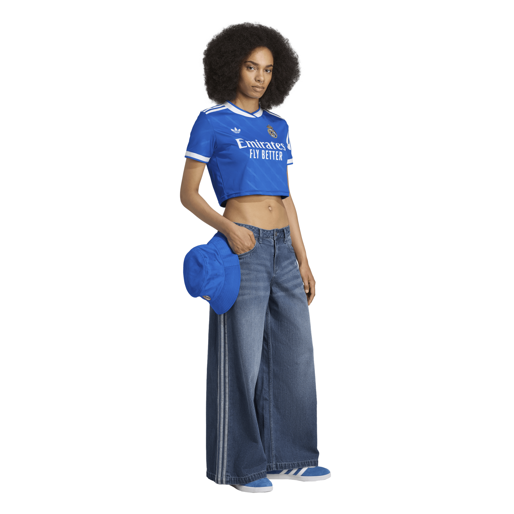 Adidas Real Madrid 3rd Jersey Women's Crop (WC) - JP4175