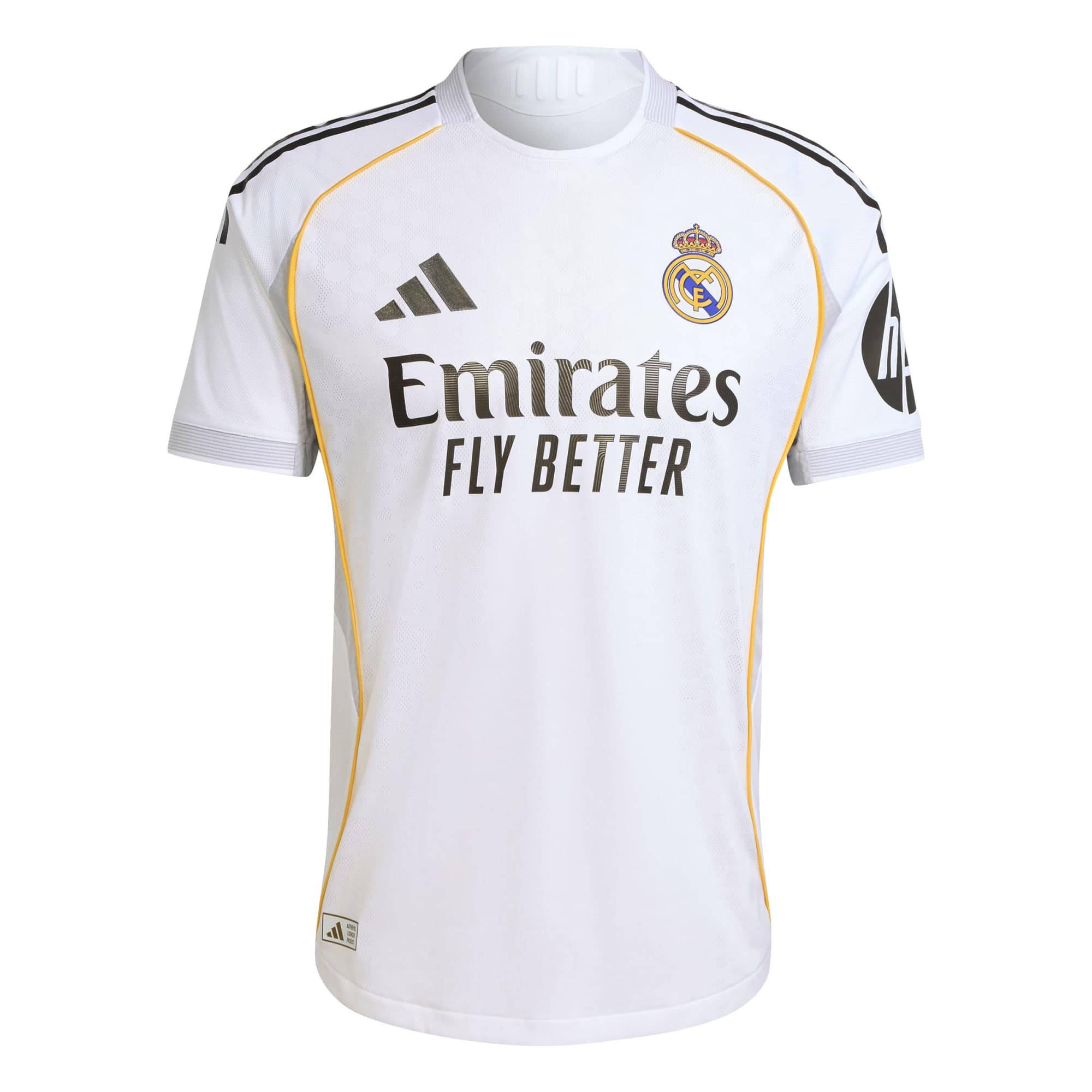 Adidas Real Madrid Authentic Home Jersey 25/26 - JV5918