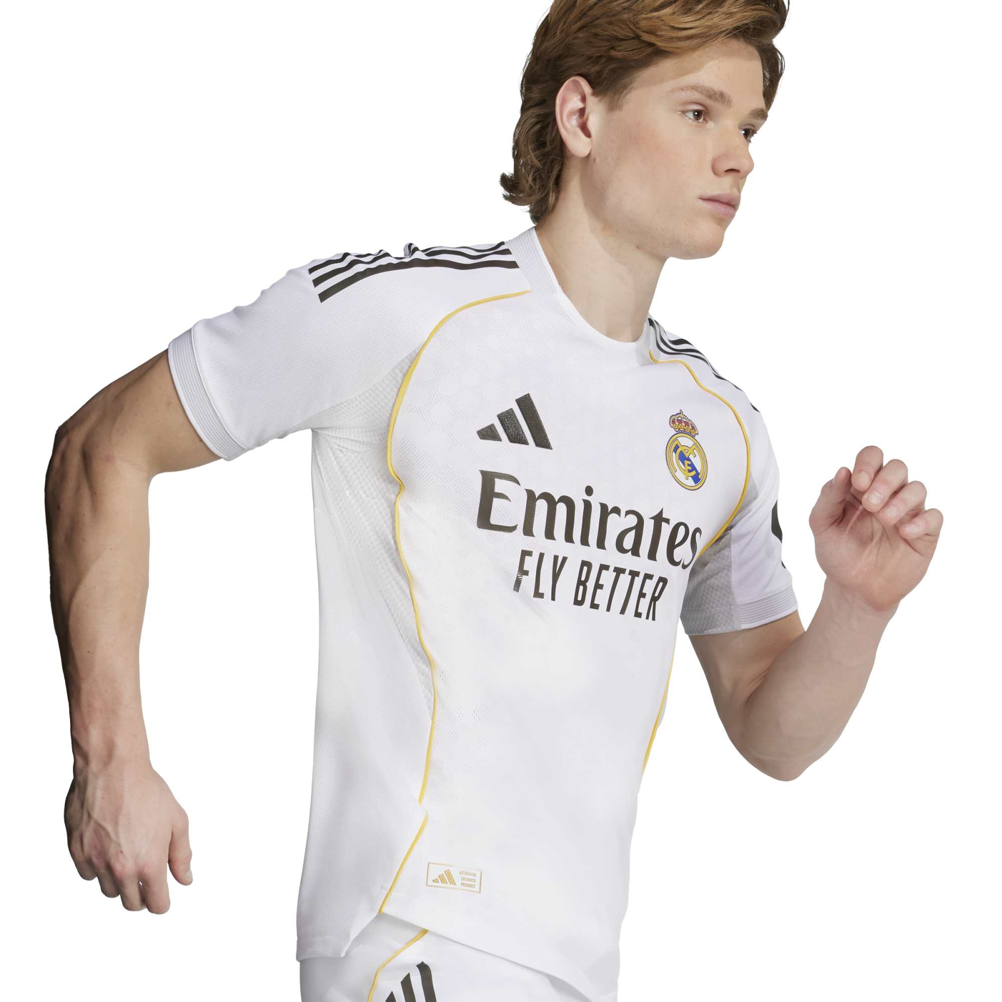 Adidas Real Madrid Authentic Home Jersey 25/26 - JV5918