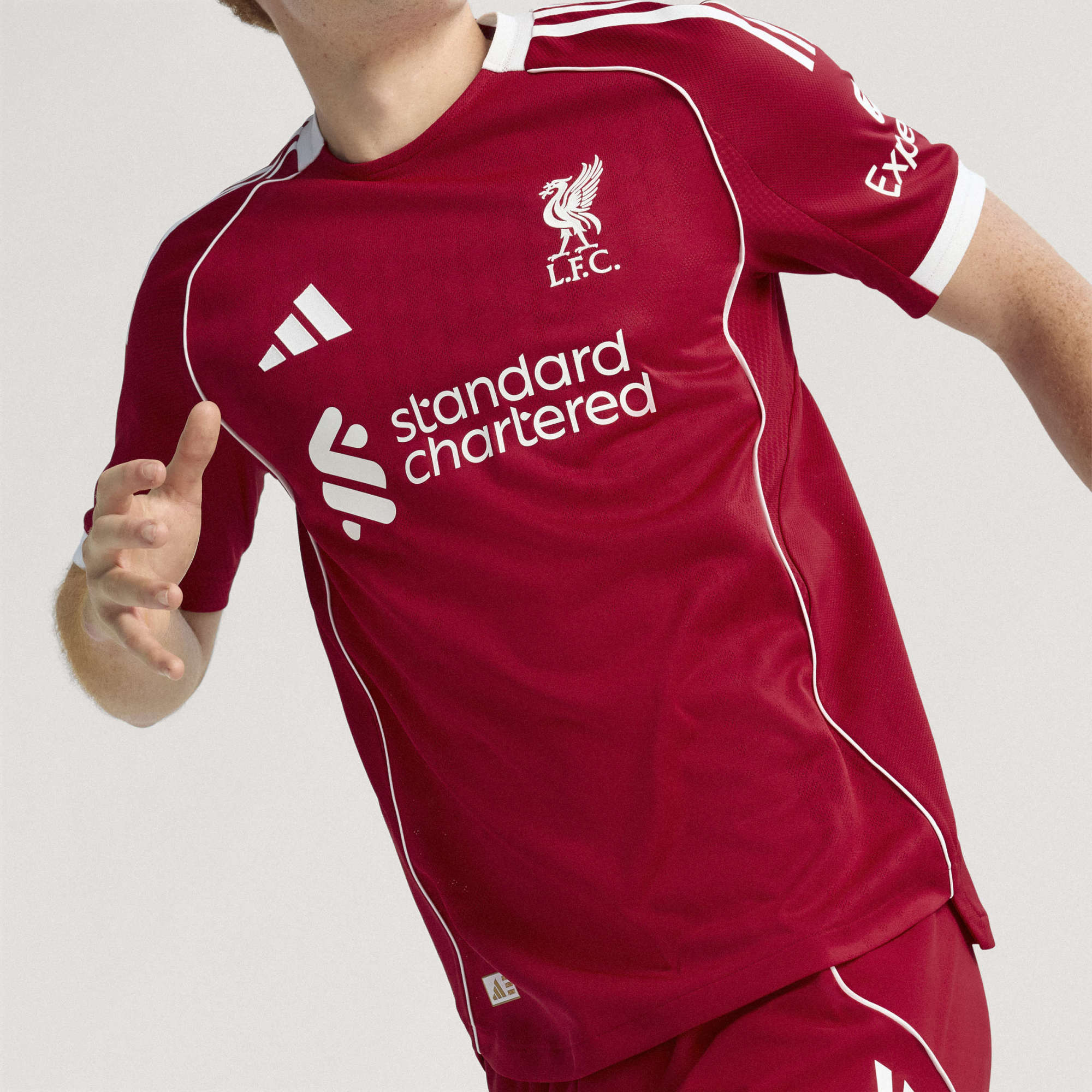 Adidas Liverpool 25/26 Authentic Home Jersey - JY4237