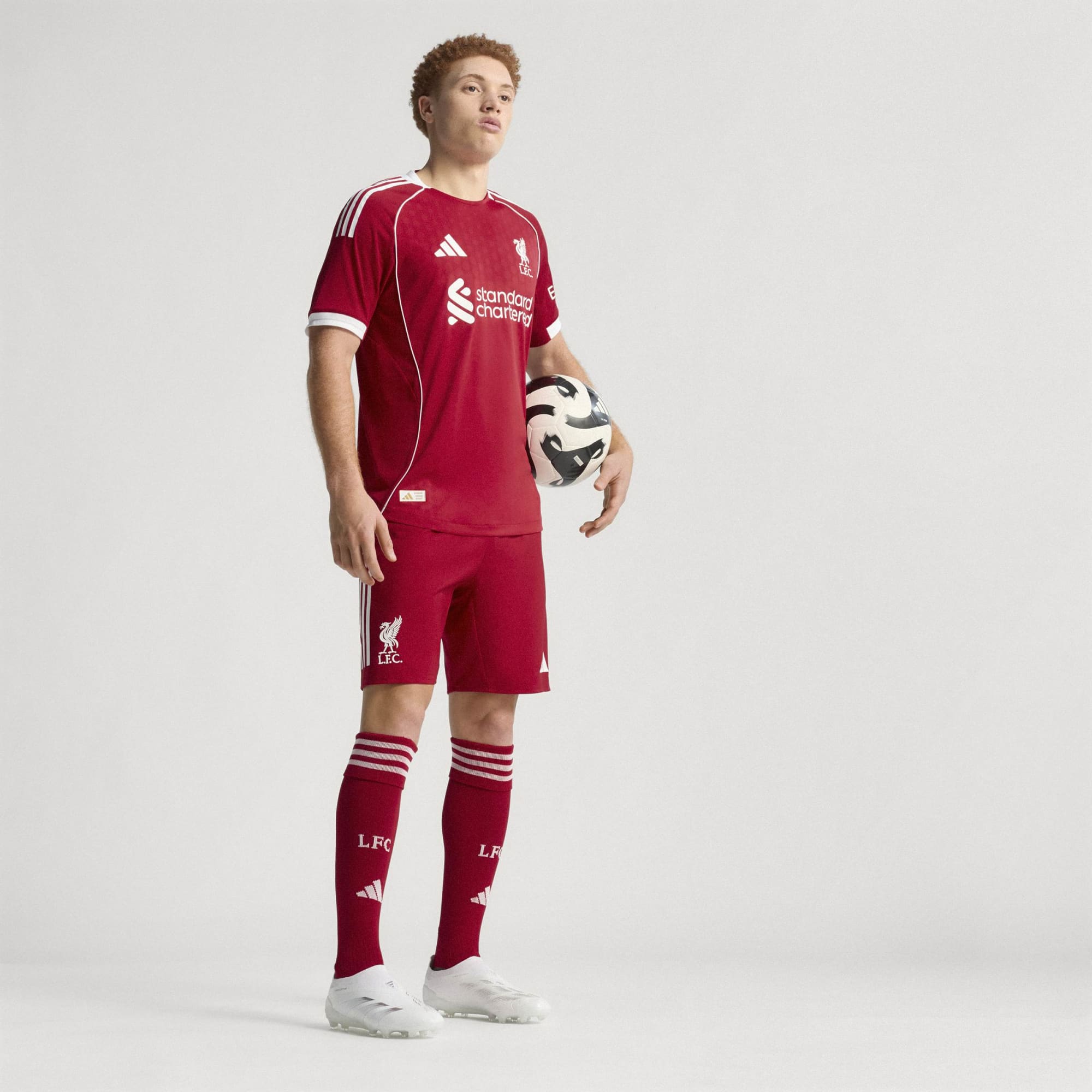 Adidas Liverpool 25/26 Authentic Home Jersey - JY4237