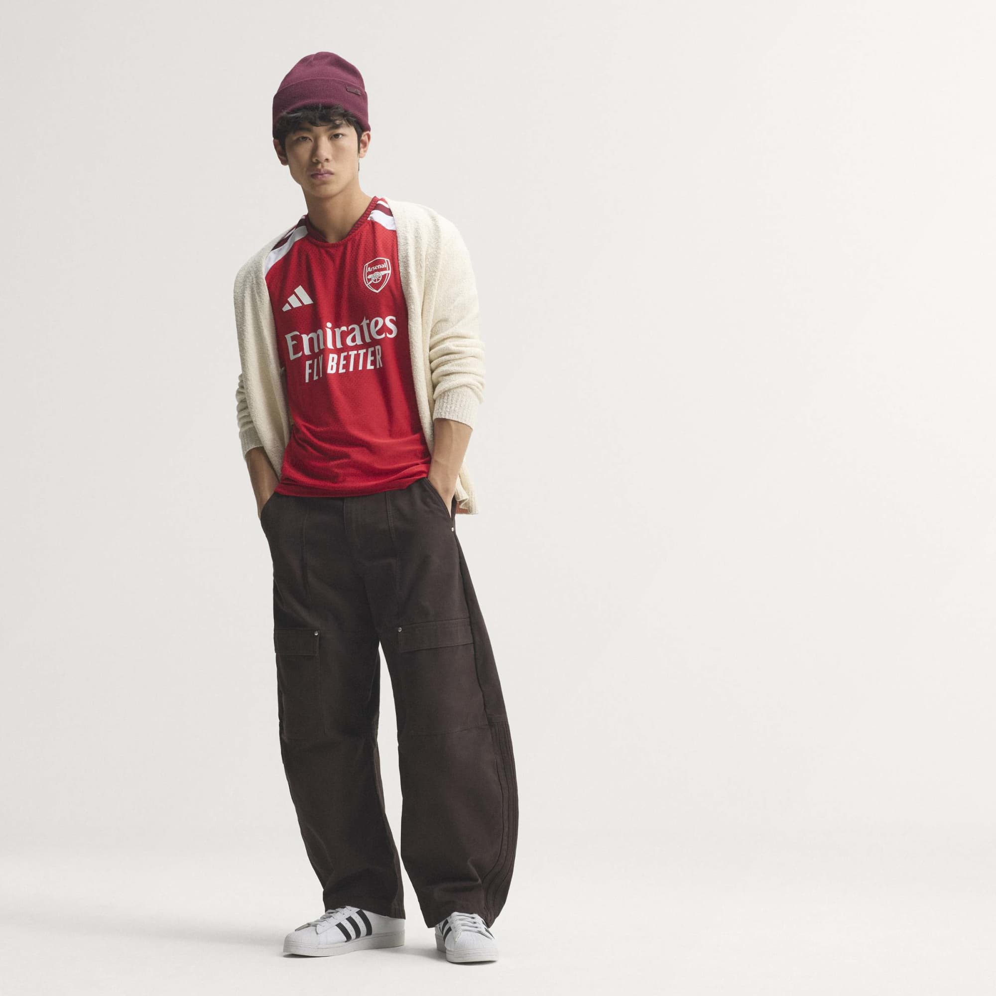 Maillot Domicile Authentique Adidas Arsenal 26/27 - JZ3165