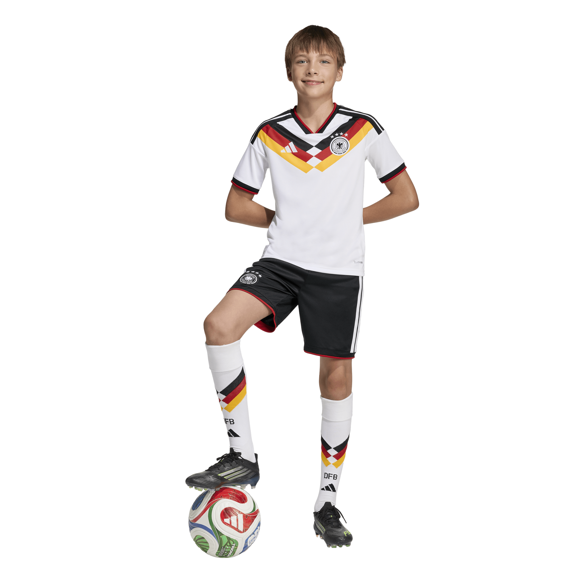 Adidas Germany 26 Home Replica Kids Jersey - JZ4560