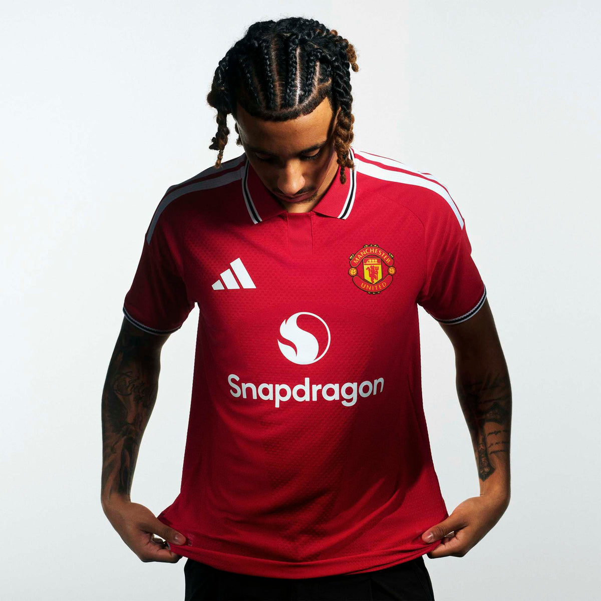 Adidas Manchester United 2026/27 Authentic Home Jersey - KA6868