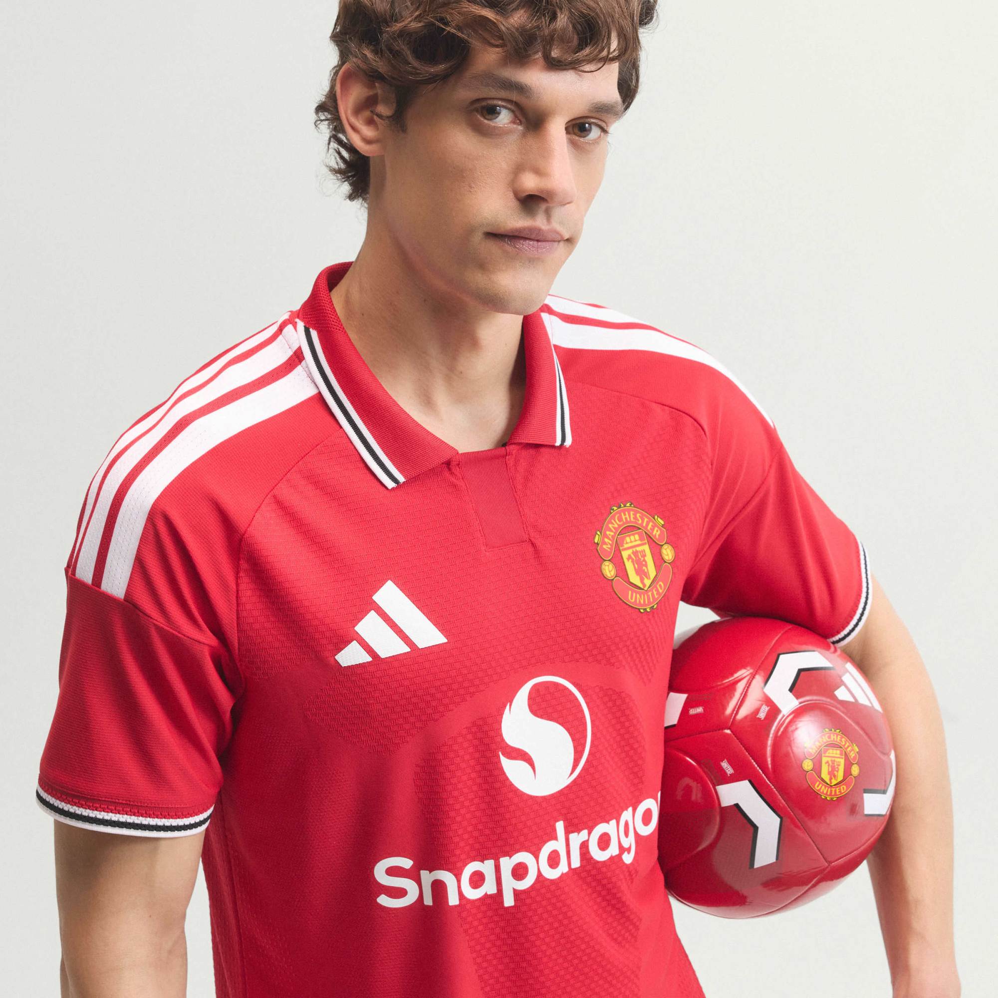 Adidas Manchester United 2026/27 Authentic Home Jersey - KA6868