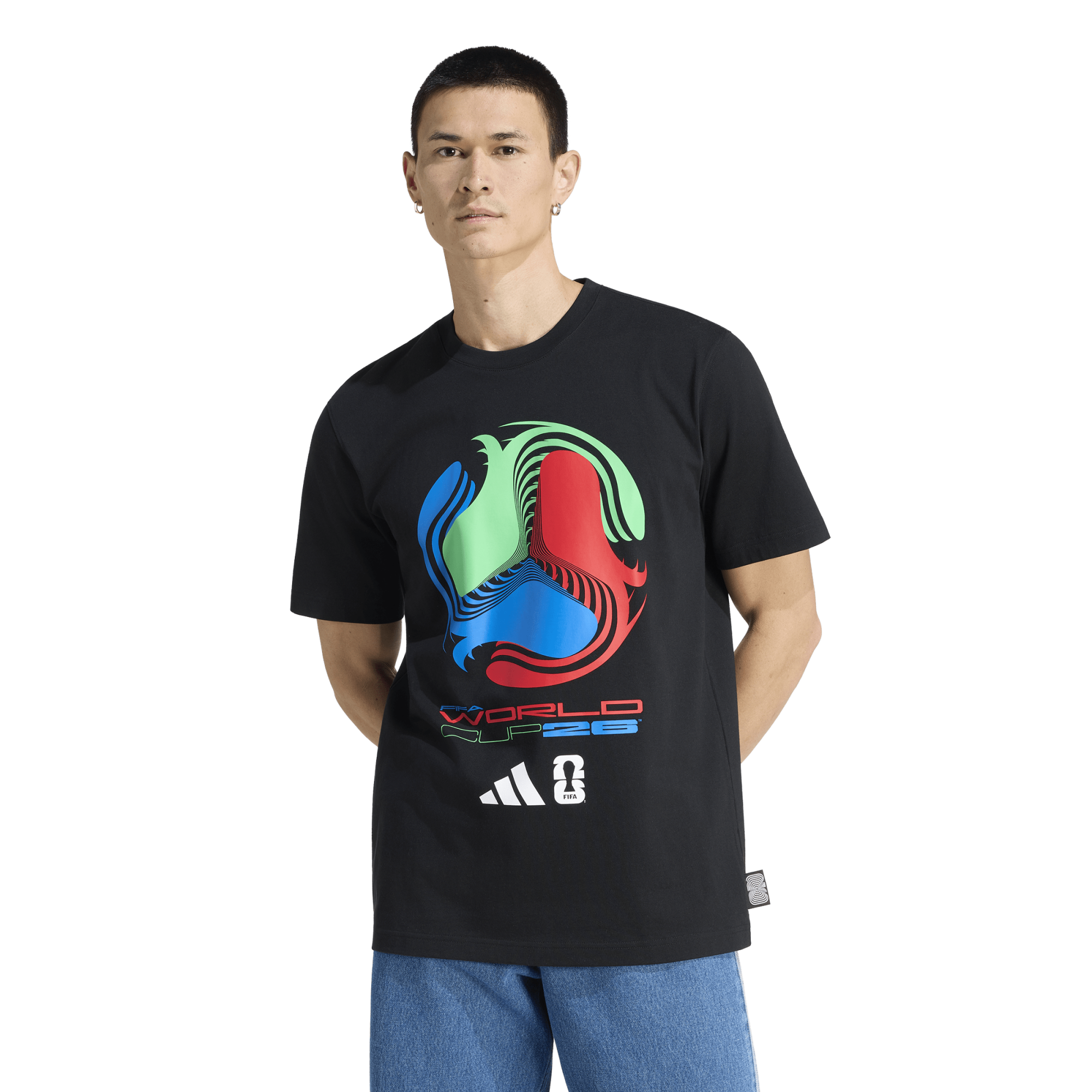T-shirt Adidas WC Tour 3 noir - KC1338