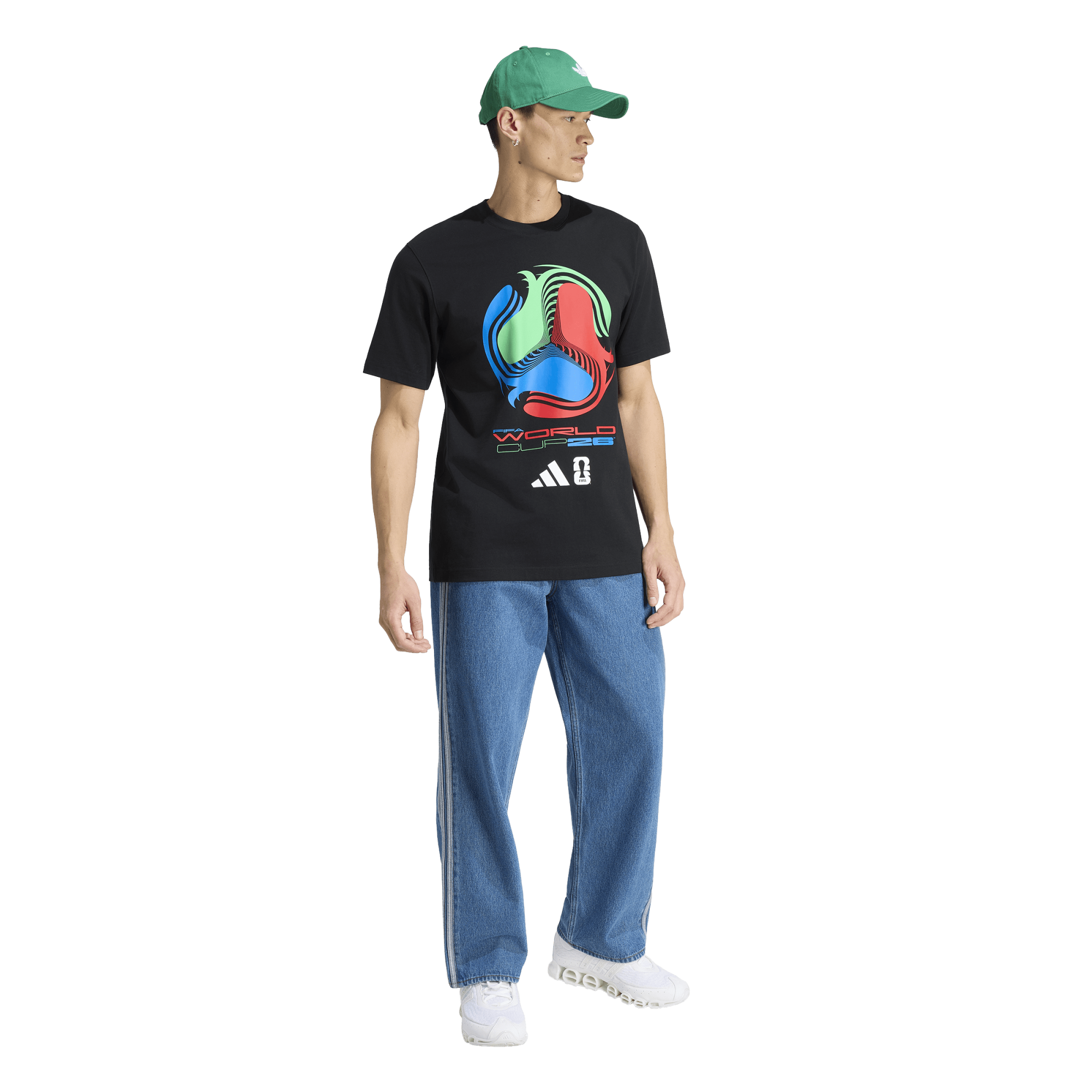 T-shirt Adidas WC Tour 3 noir - KC1338