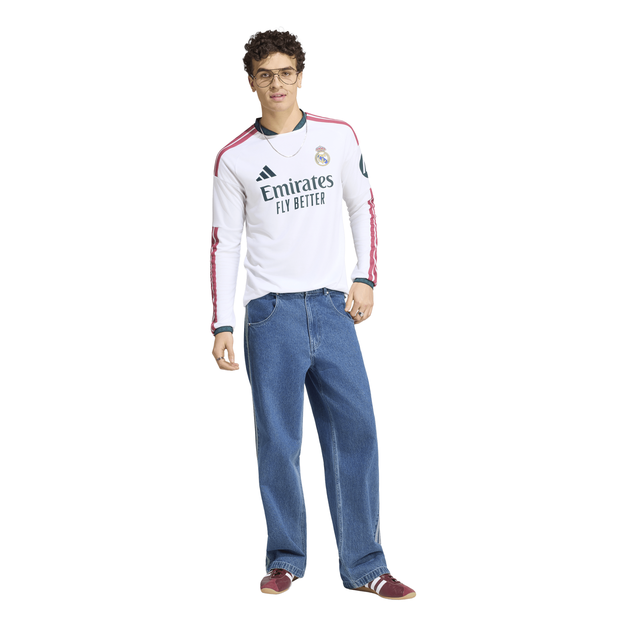 Adidas Real Madrid 26/27 Home Jersey Long Sleeve - KC3952