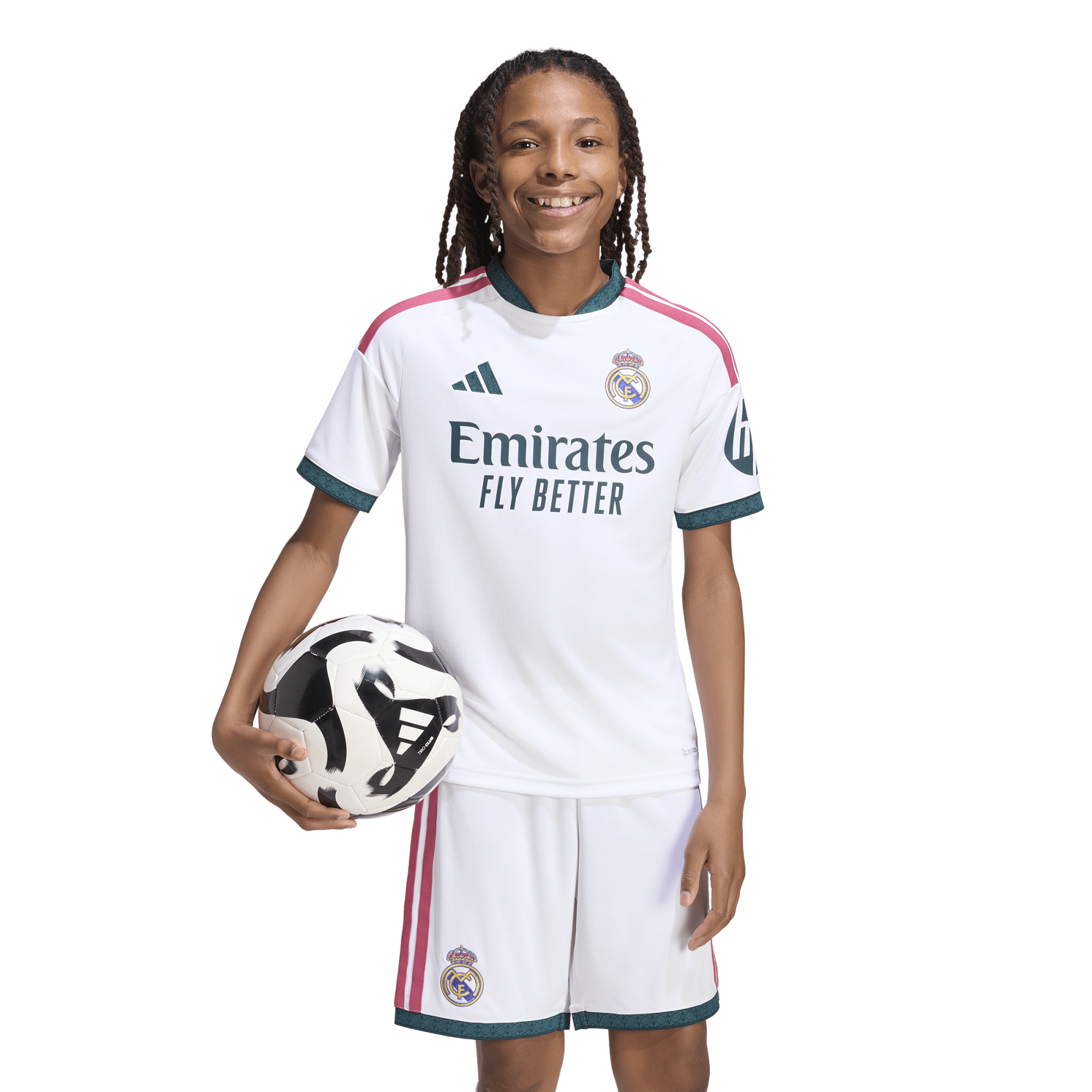 Adidas Real Madrid 26/27 Home Jersey Youth - KC3993