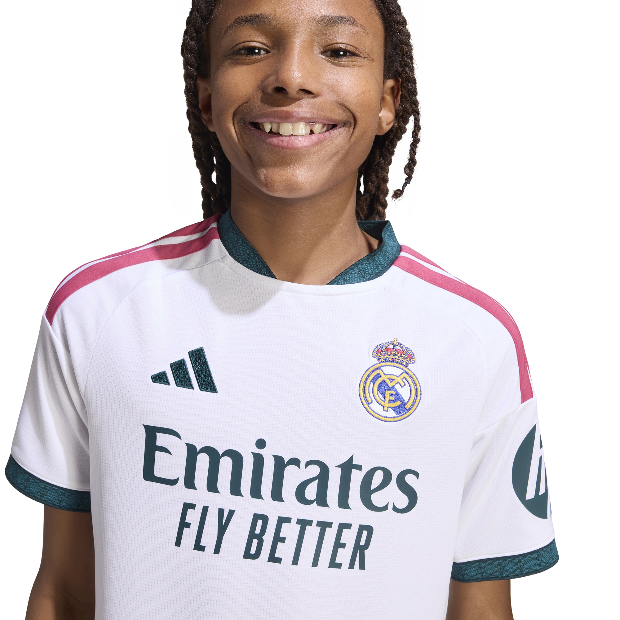 Adidas Real Madrid 26/27 Home Jersey Youth - KC3993