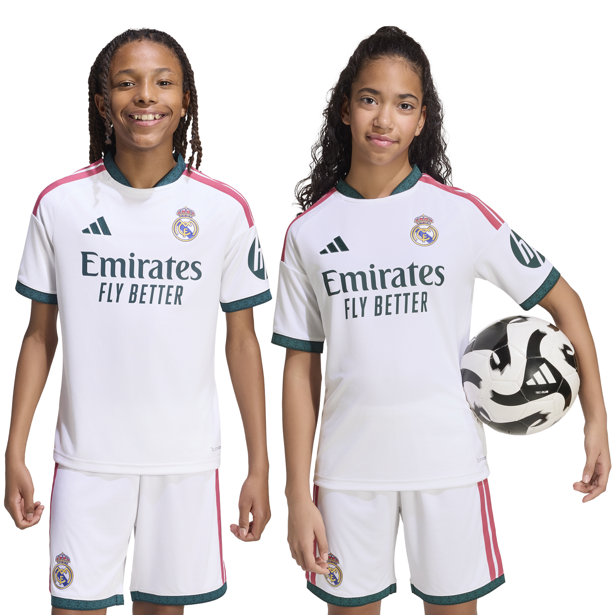 Adidas Real Madrid 26/27 Home Jersey Youth - KC3993