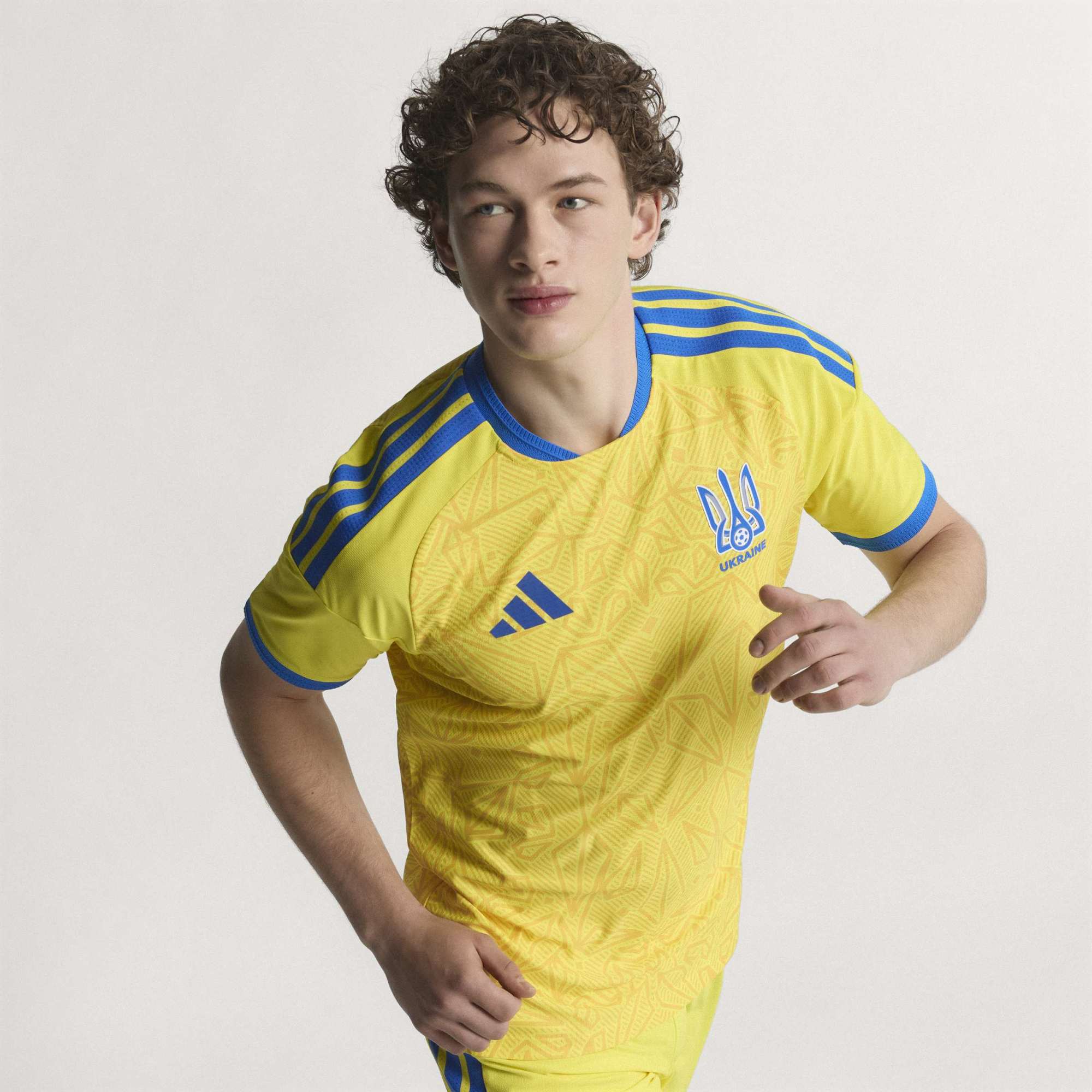 Adidas Ukraine 26 Home Authentic Jersey - KC6032