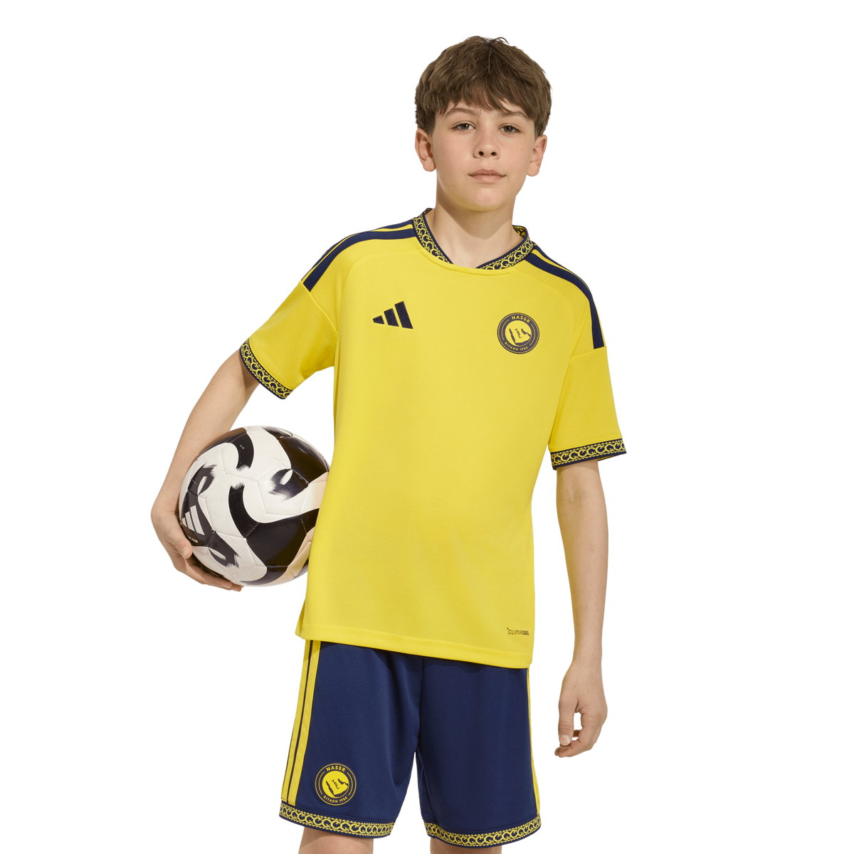 Adidas Al Nassr 2026/27 Youth Home Jersey (w/ Ronaldo #7) - KC7407