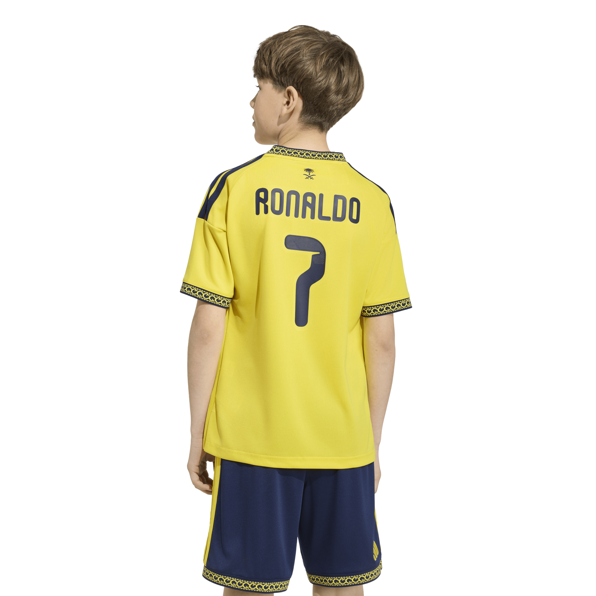 Adidas Al Nassr 2026/27 Youth Home Jersey (w/ Ronaldo #7) - KC7407