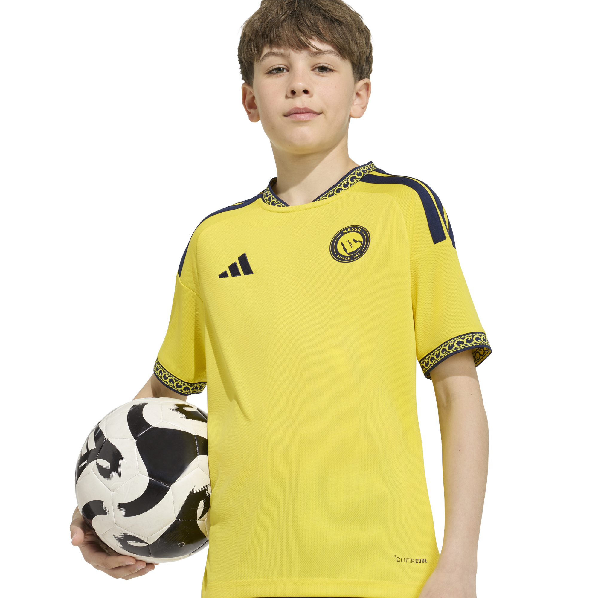 Adidas Al Nassr 2026/27 Youth Home Jersey (w/ Ronaldo #7) - KC7407