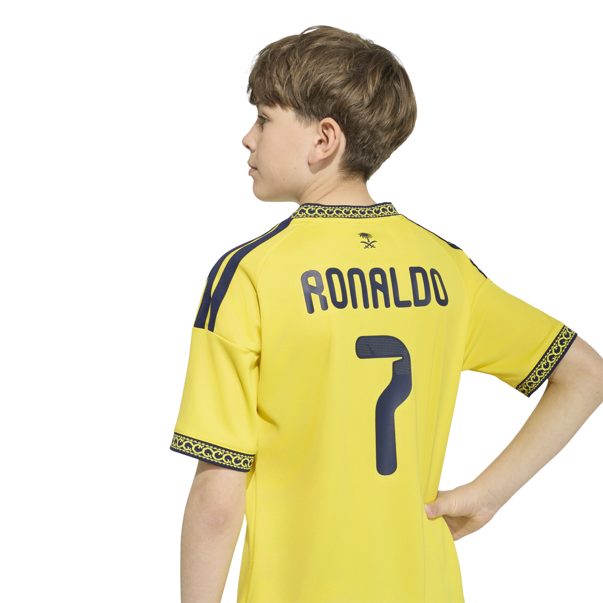 Adidas Al Nassr 2026/27 Youth Home Jersey (w/ Ronaldo #7) - KC7407