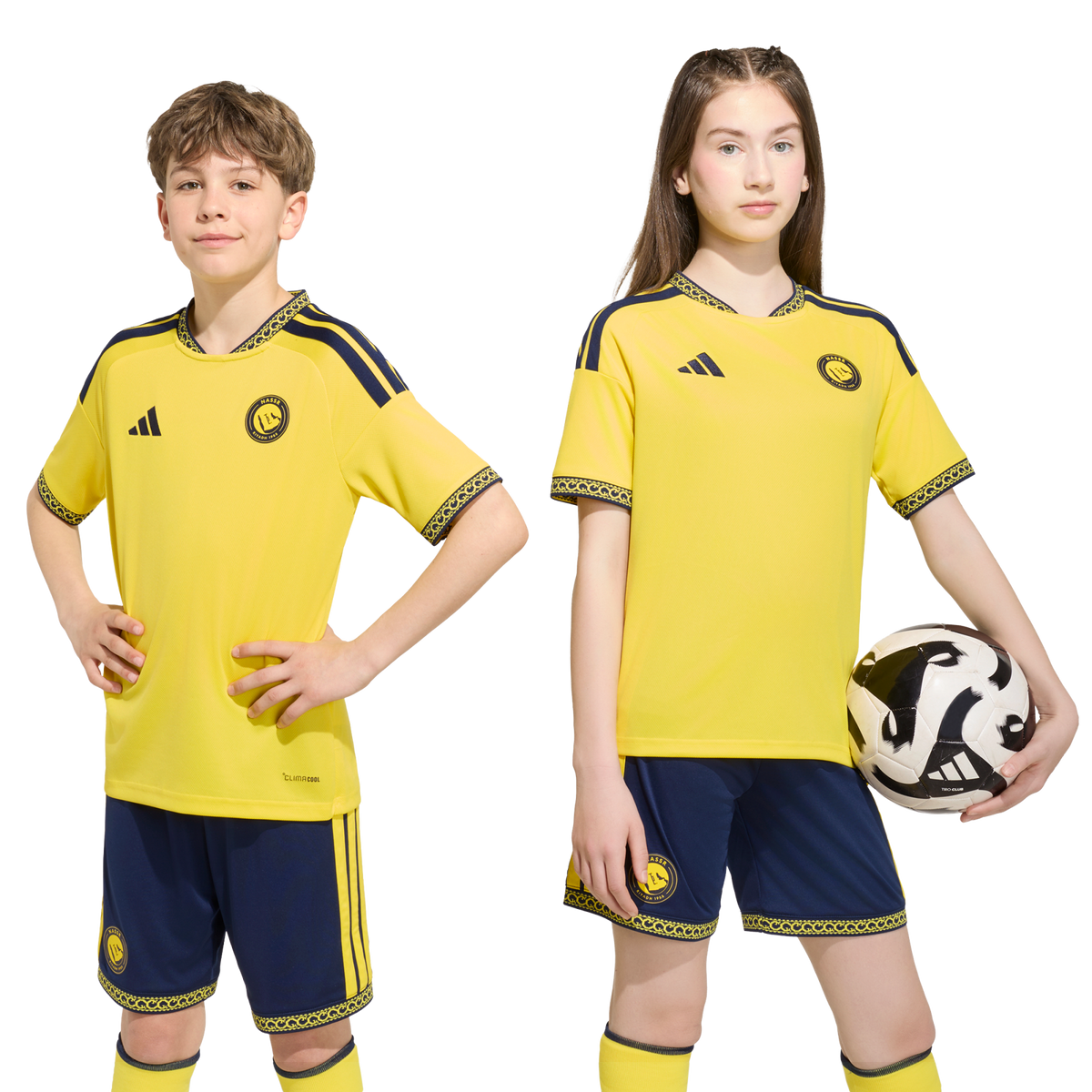 Adidas Al Nassr 2026/27 Youth Home Jersey (w/ Ronaldo #7) - KC7407