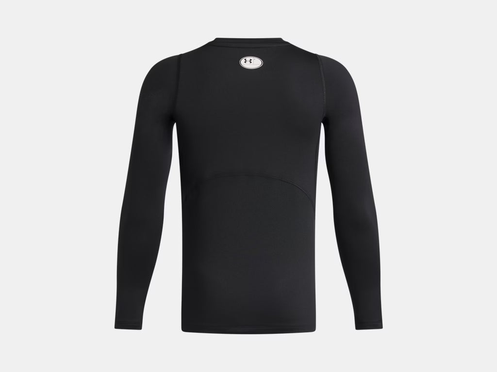 UA ColdGear Armour Compression Long Sleeve Youth (Black) - 1366372-001