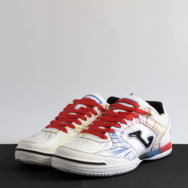 ★新品未使用★ joma / TOP FLEX 2476TF (27.5) Futsal shoes Top Flex 24 indoor white red | JOMA®