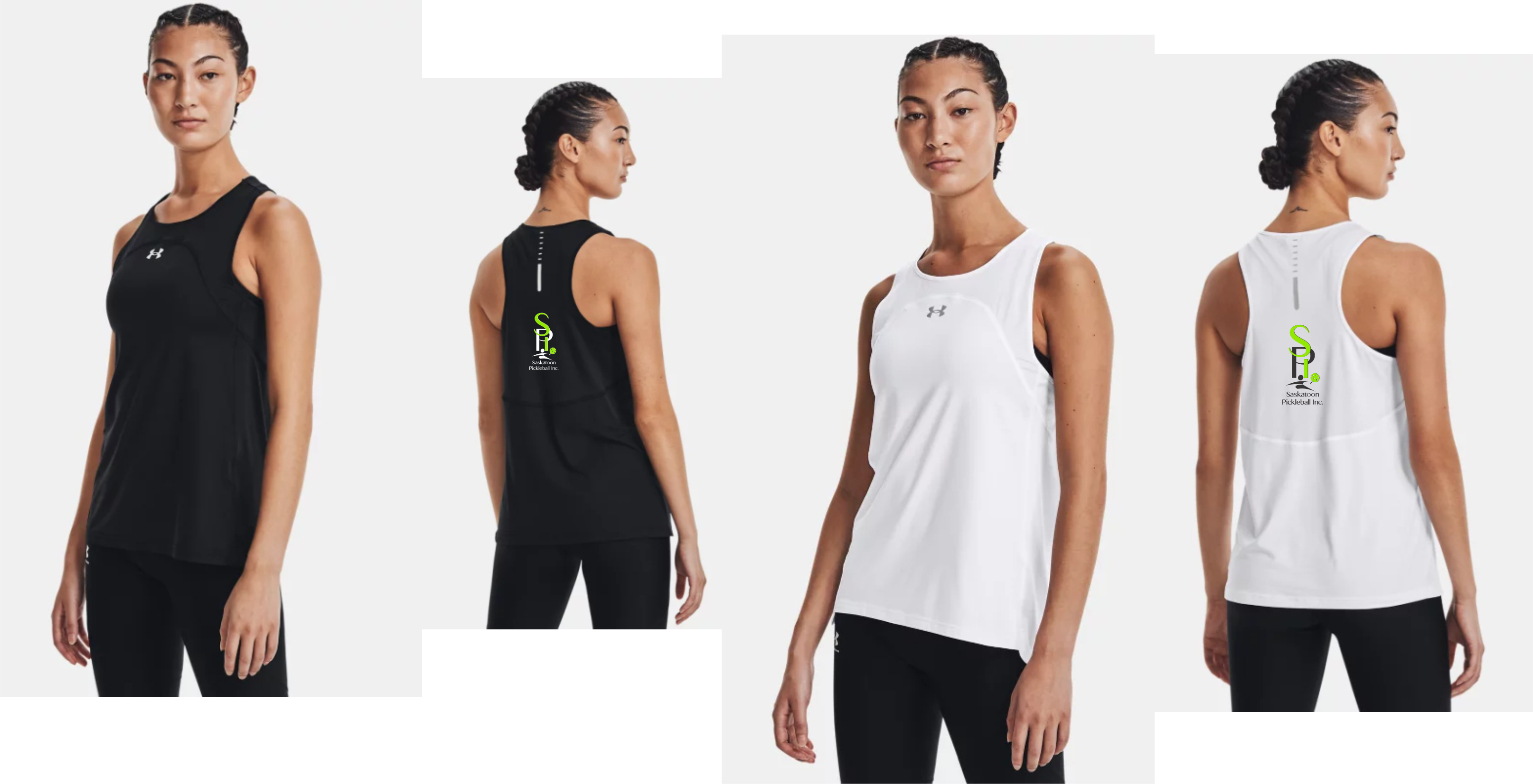 UA Women's Knockout Team Tank (Saskatoon Pickleball)