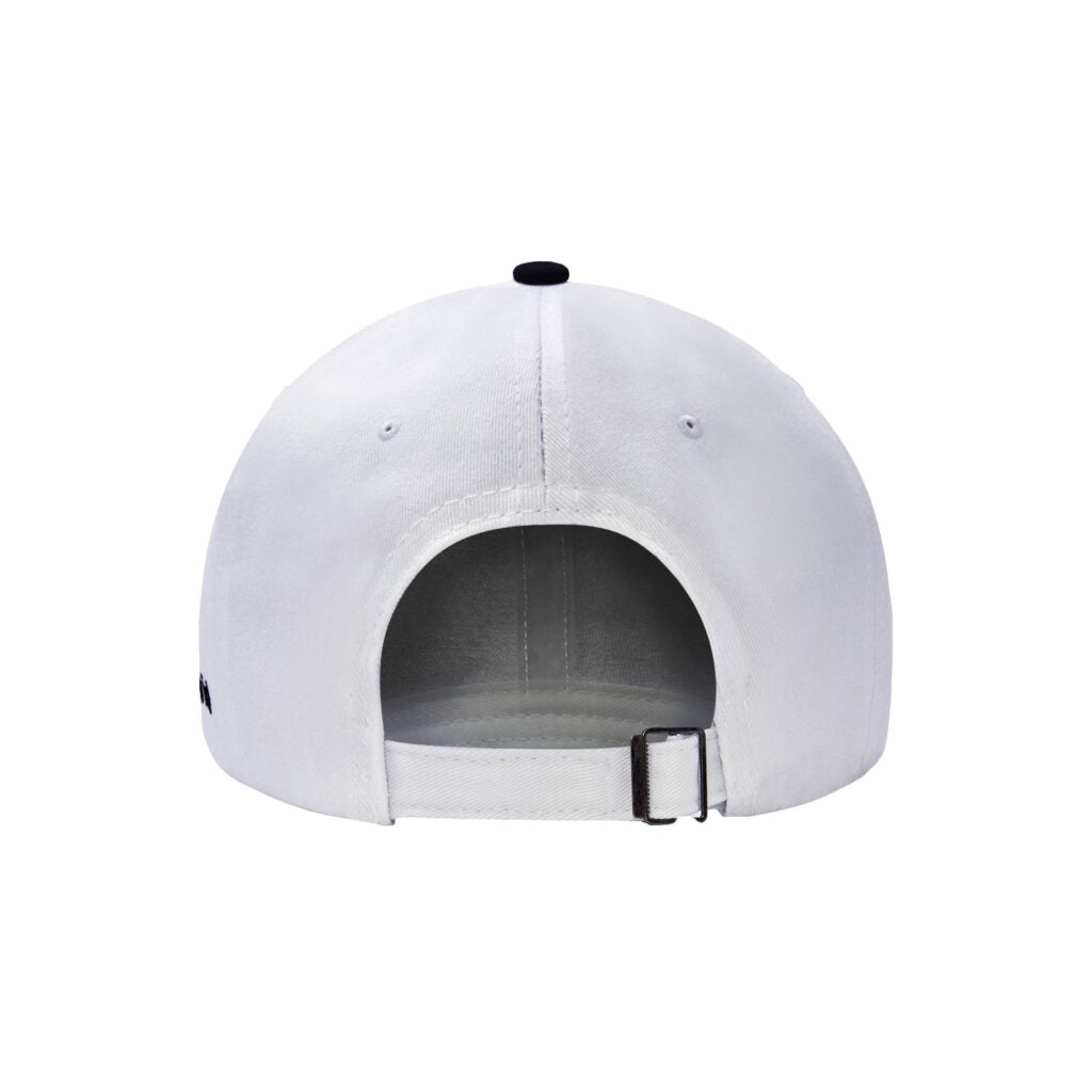 Real Madrid White & Black Adjustable Hat - RM110CP-W