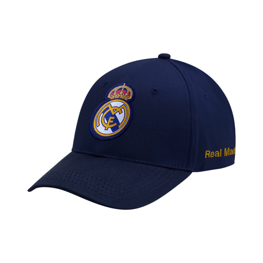 Real Madrid Navy Club Crest Adjustable Hat - RM111CP-N