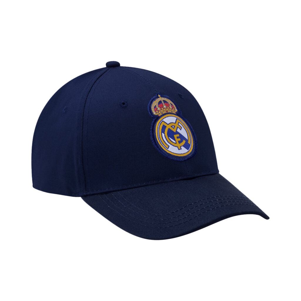 Real Madrid Navy Club Crest Adjustable Hat - RM111CP-N