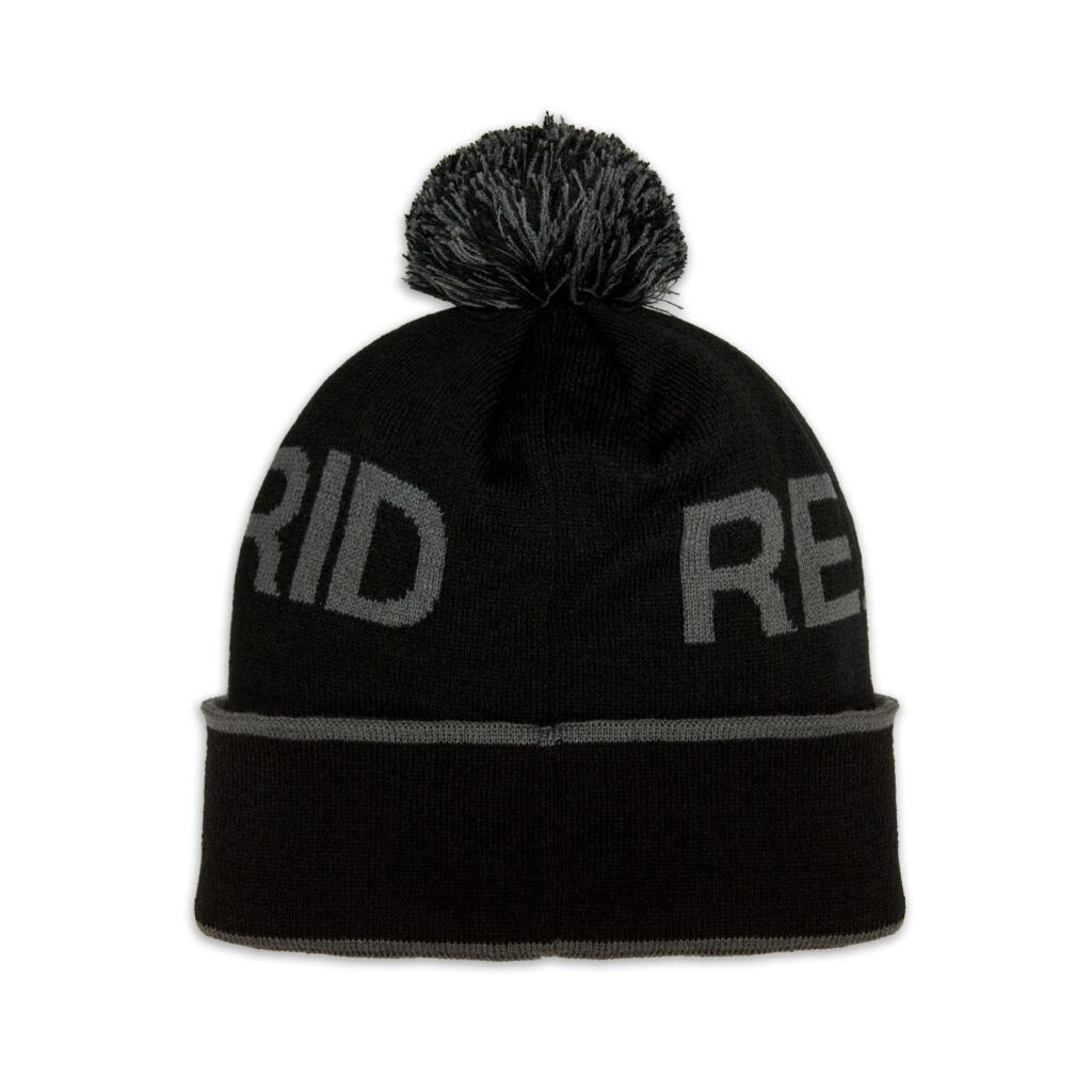 Real Madrid Black Pom Beanie - RM75BN-K