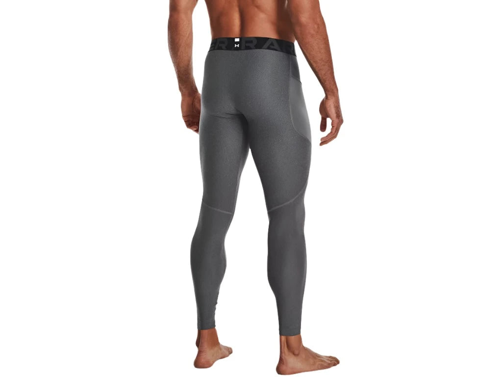 UA HeatGear Men's Leggings (Grey) - 1361586-090