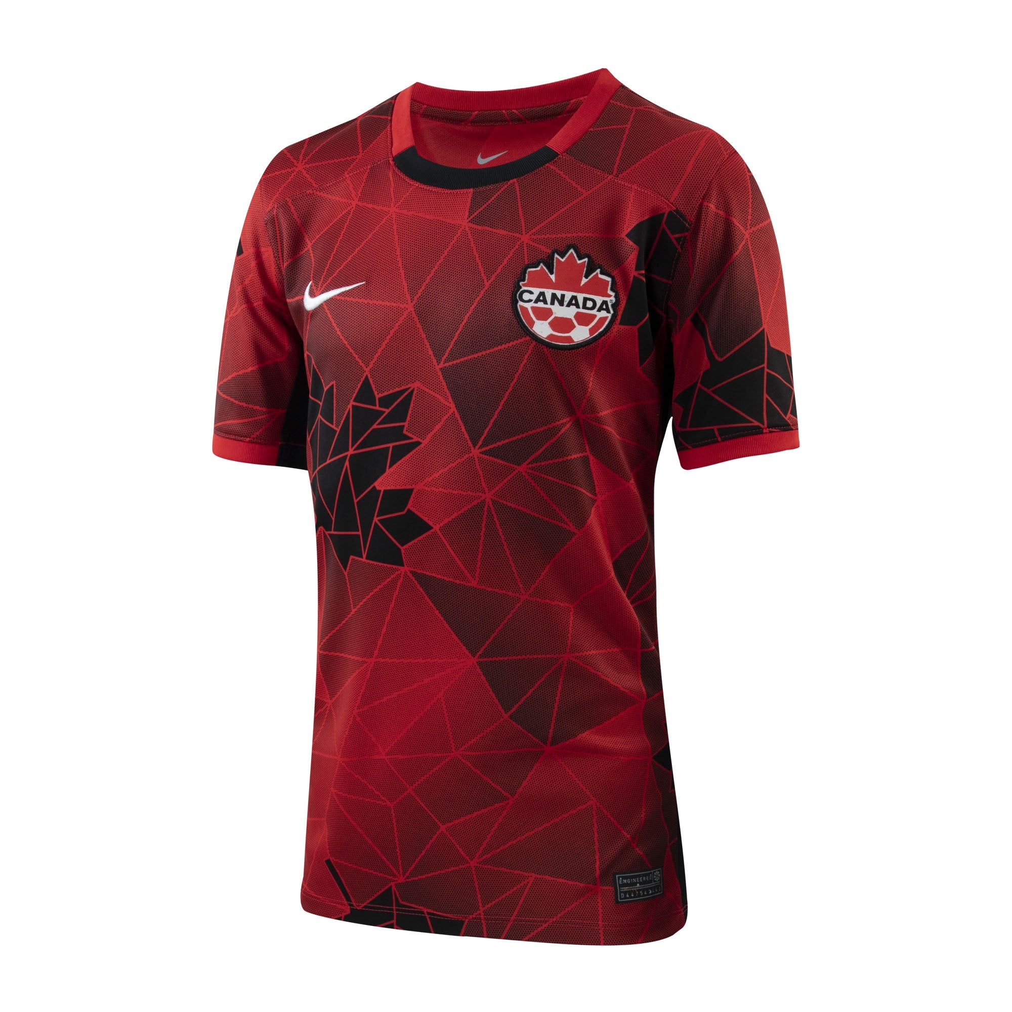 Youth Nike Red Canada Women's National Team 2023/24 Home Replica Jersey - P45192-657