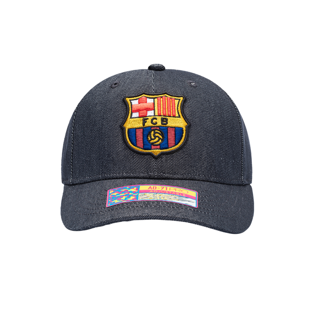Barcelona Denim Adjustable Hat - FCB-2071-5452