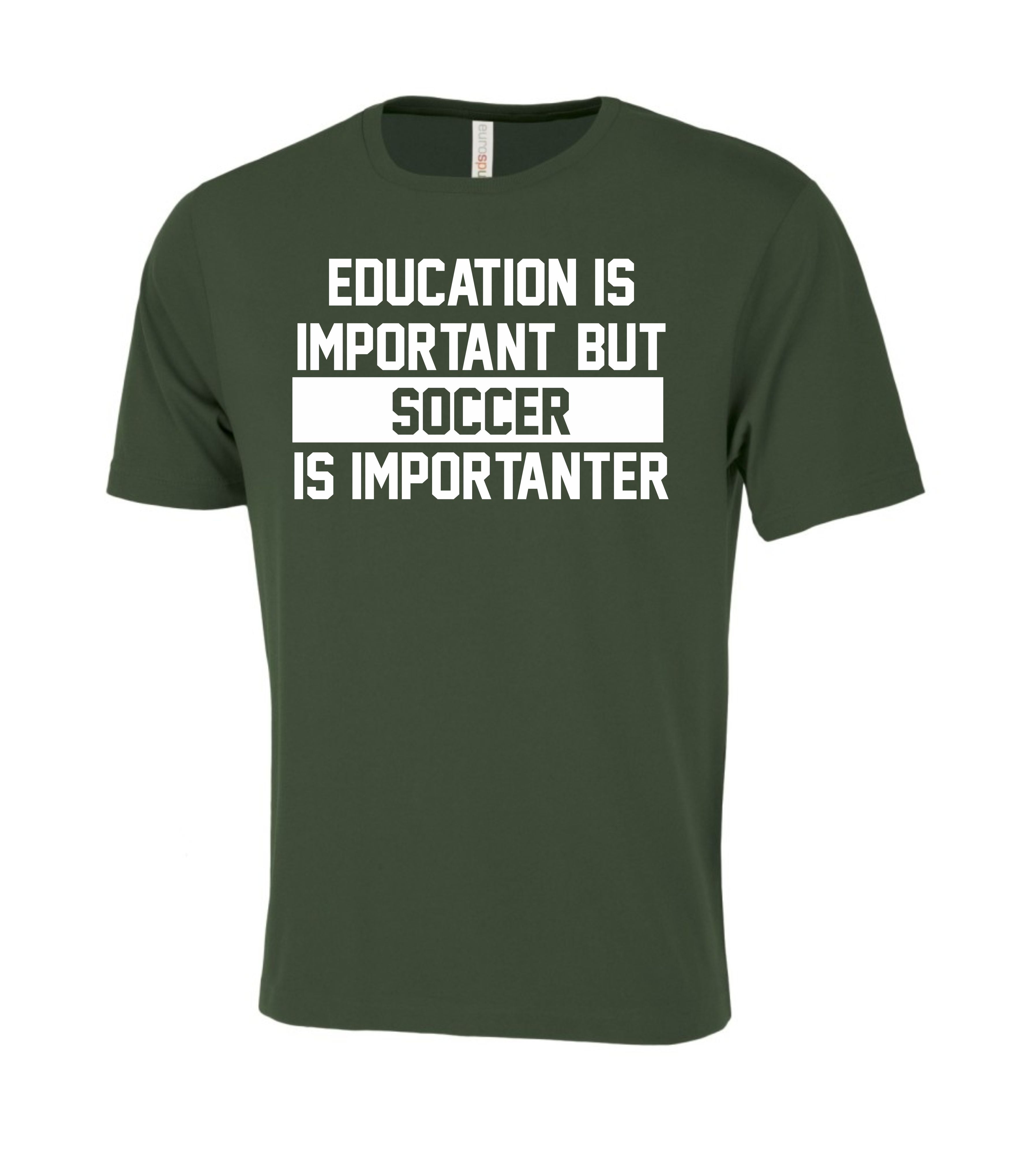 Education Soccer Shirt (Adult Sizes)